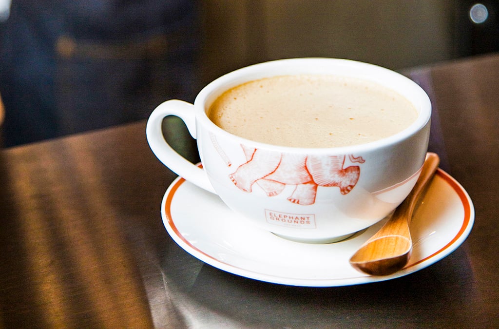 Bulletproof coffee is served in Elephant Grounds Coffee shop in Sheung Wan, Hong Kong. Photo: Handout Bulletproof coffee is served in Elephant Grounds Coffee shop in Sheung Wan, Hong Kong. Photo: Handout