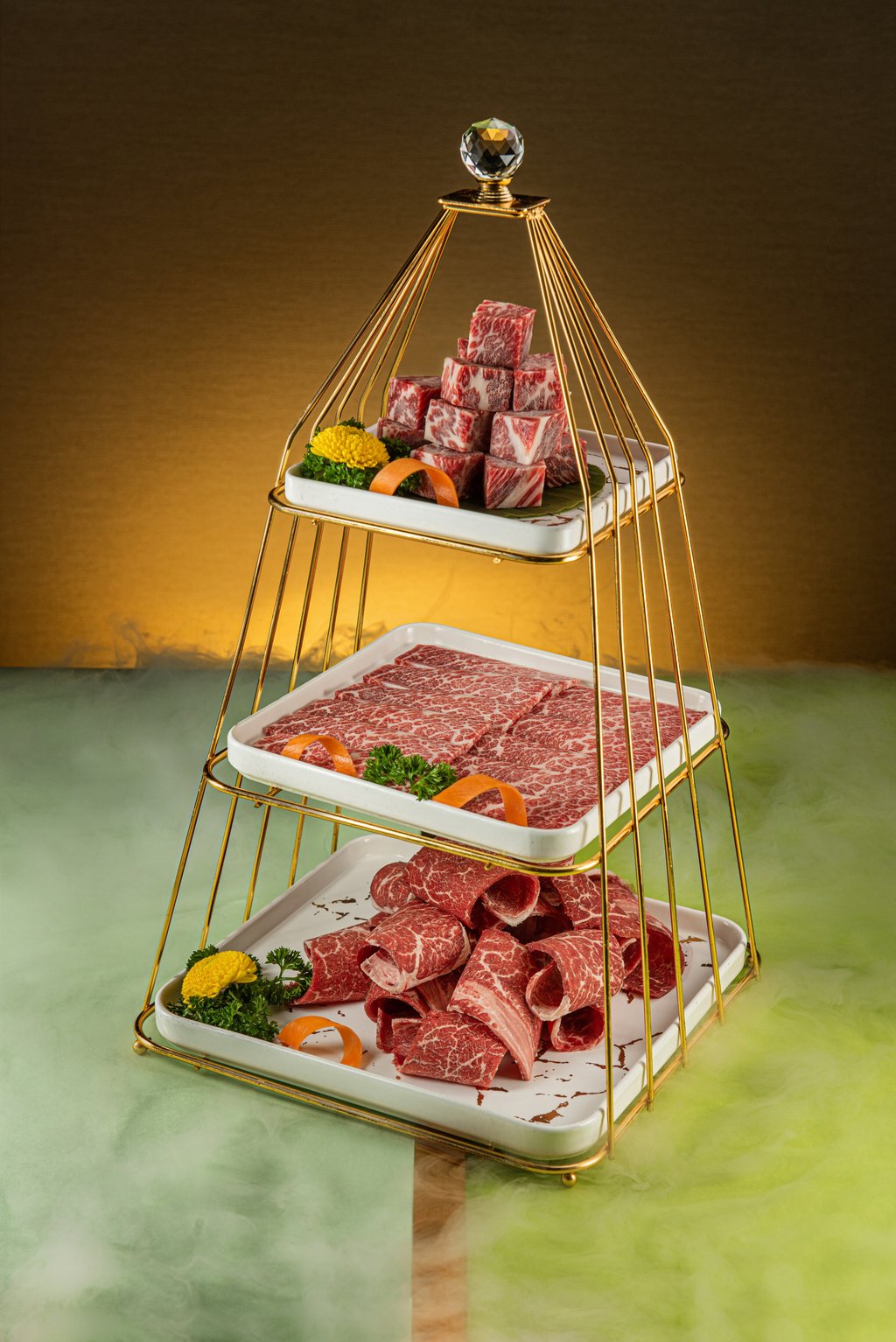 Canadian Marbled Beef Short Ribs, Beef Cubes & Skirt Steak. Photo: Spring Pot