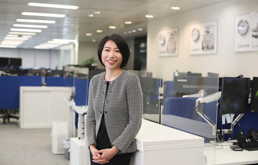 Conning Asia Pacific CEO Ruby Yang Xiaojing photographed in Central. Photo: Xiaomei Chen