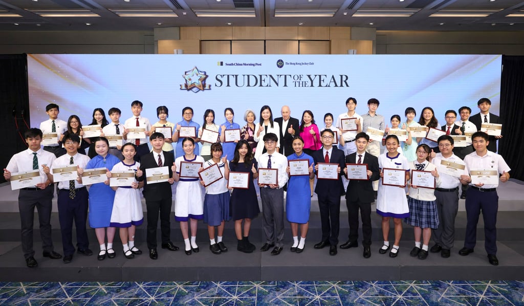 The 42nd Student of the Year Awards were held at the Hong Kong Convention and Exhibition Centre in Wan Chai. Photo: SCMP The 42nd Student of the Year Awards were held at the Hong Kong Convention and Exhibition Centre in Wan Chai. Photo: SCMP