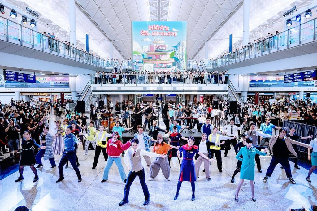 HKIA is turning 25 this month. Photo: @hongkongairport/Instagram HKIA is turning 25 this month. Photo: @hongkongairport/Instagram