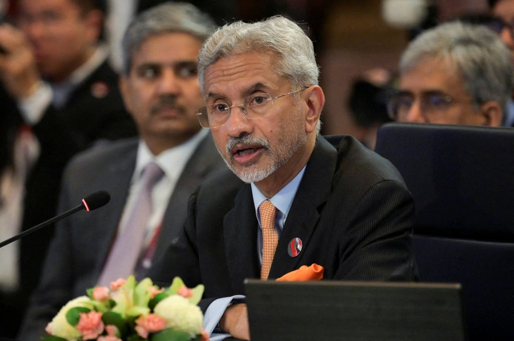 India’s Foreign Minister Subrahmanyam Jaishankar says the G20 is an economic platform. Photo: Pool via Reuters