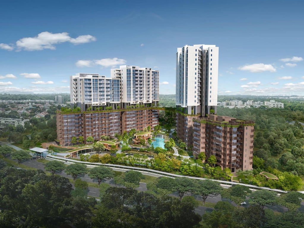 The Lentor Hills Residences project in Singapore. Photo: EdgeProp