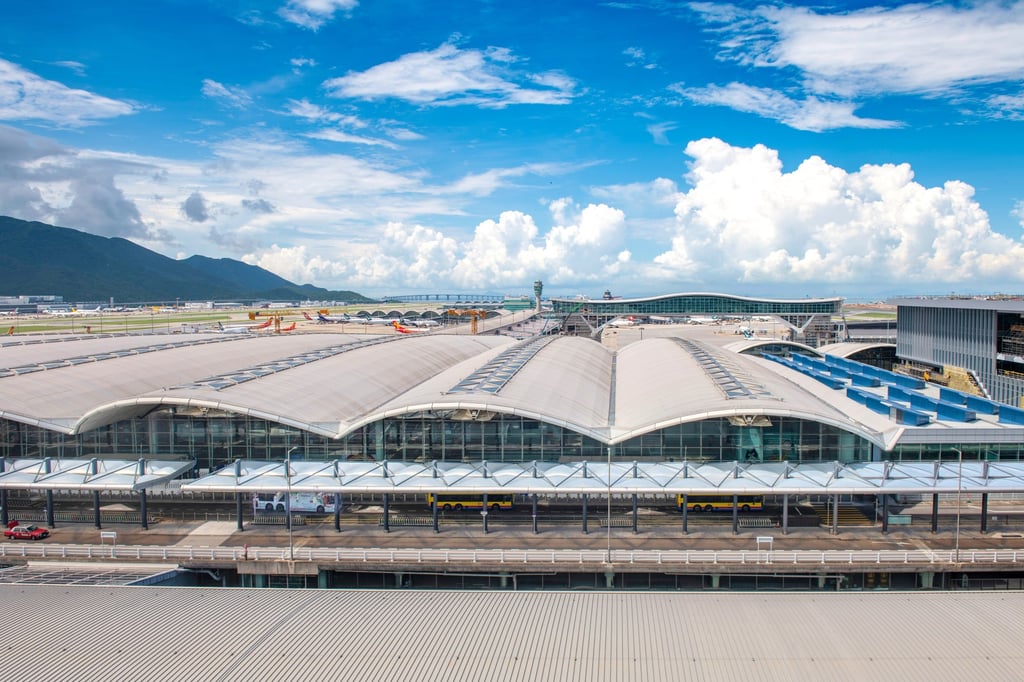 Hong Kong International Airport was a monumental architectural project. Photo: Handout Hong Kong International Airport was a monumental architectural project. Photo: Handout
