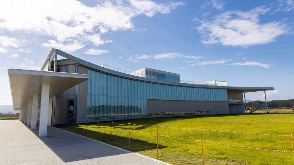 The Great East Japan Earthquake and Nuclear Disaster Legacy Museum, in Futaba, Fukushima prefecture. Photo: Nippon.com