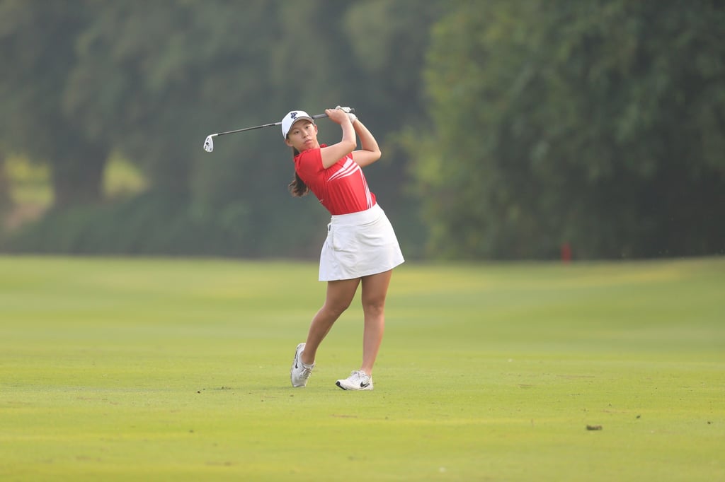 Hong Kong’s Ginnie Ding is one of the city’s rising amateur stars. Photo: Handout Hong Kong’s Ginnie Ding is one of the city’s rising amateur stars. Photo: Handout