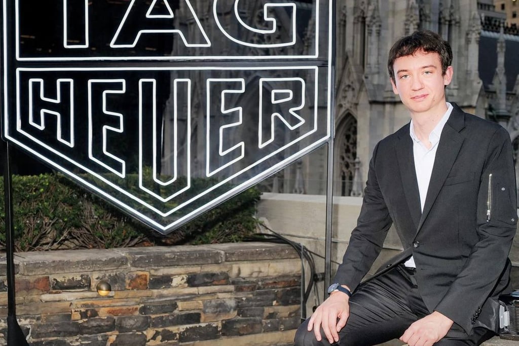 Frédéric Arnault, chief executive officer of Tag Heuer, at the grand opening party for its new flagship on Fifth Avenue in Manhattan. Photo: @frederic.arnault/Instagram Frédéric Arnault, chief executive officer of Tag Heuer, at the grand opening party for its new flagship on Fifth Avenue in Manhattan. Photo: @frederic.arnault/Instagram