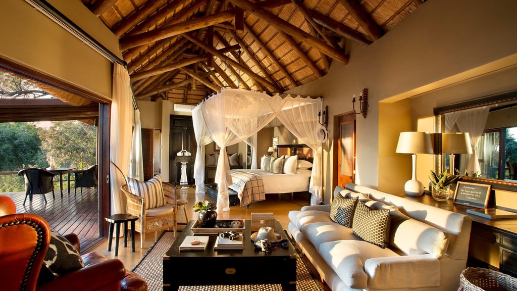 African sanctuary Lion Sands Tinga Lodge. Photo: Lion Sands Tinga Lodge