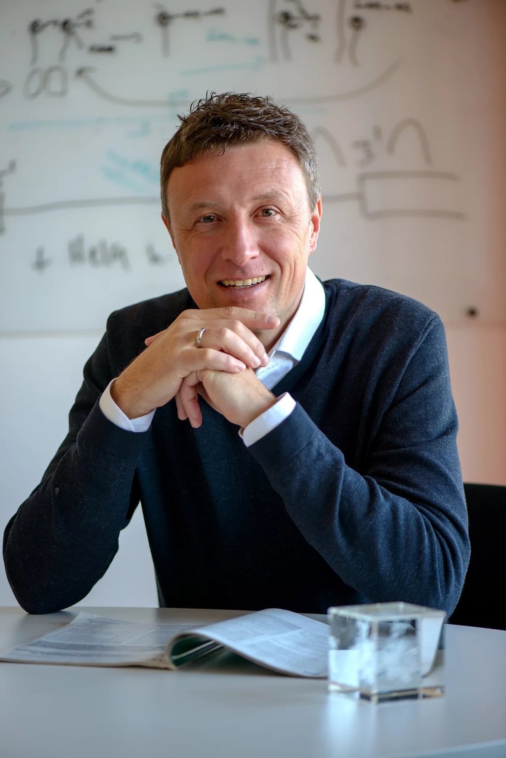 Biochemist Patrick Cramer’s research proved useful in helping people understand how certain antiviral medications work on the coronavirus disease, Covid-19.