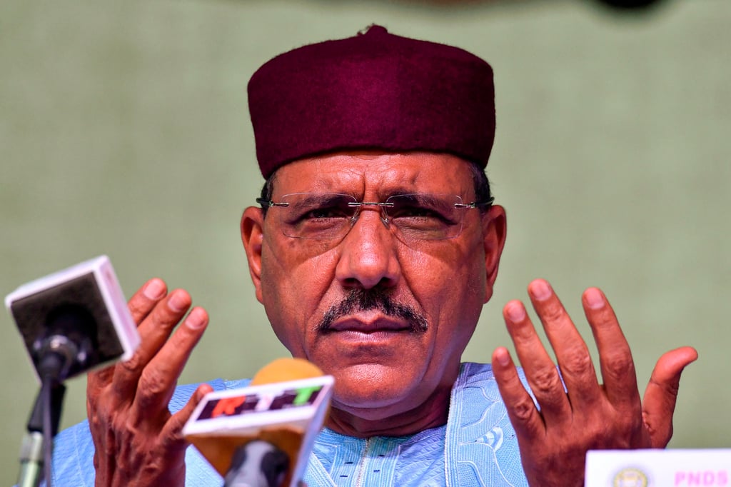 Niger’s President Mohamed Bazoum. File photo: TNS