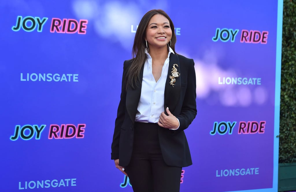 Adele Lim arrives at the Los Angeles premiere of Joy Ride at the Regency Village Theatre, on June 26. Photo: AP