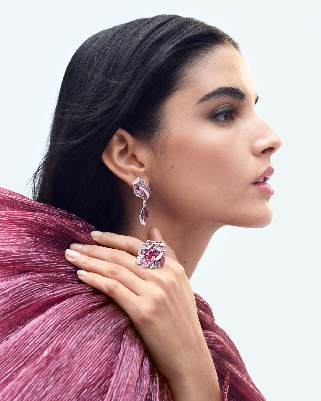 A set from Le Jardin de Chaumet high jewellery collection. Photo: Chaumet