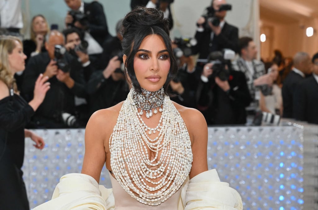 Kim Kardashian arrives for the 2023 Met Gala at the Metropolitan Museum of Art in New York City, on May 1. Photo: AFP