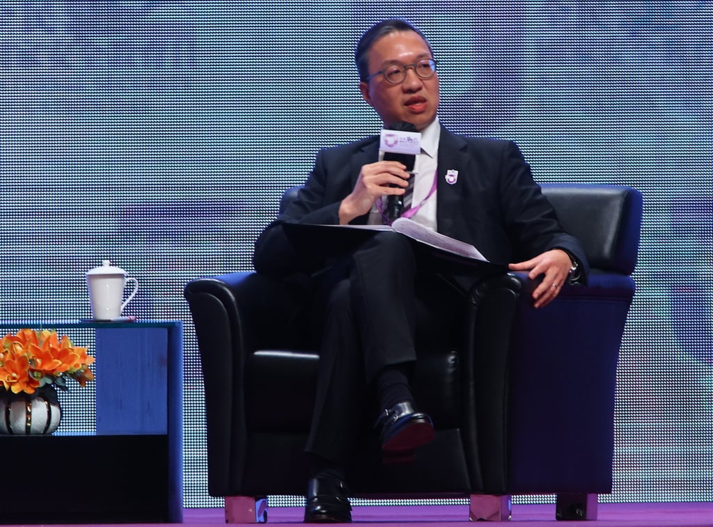 Secretary for Justice Paul Lam lodged the government bid against the protest tune last month. Photo: Dickson Lee Secretary for Justice Paul Lam lodged the government bid against the protest tune last month. Photo: Dickson Lee