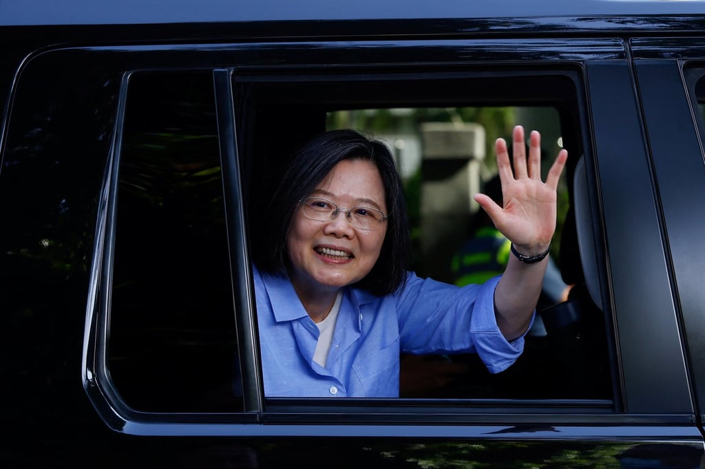 Public support for President Tsai Ing-wen sank to its lowest level in four years in the wake of the #MeToo claims. Photo: Reuters Public support for President Tsai Ing-wen sank to its lowest level in four years in the wake of the #MeToo claims. Photo: Reuters