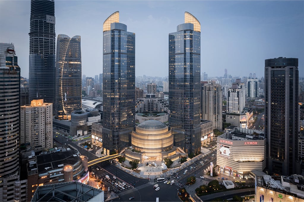 Grand Gateway 66 in Shanghai, developed by Hang Lung Properties. Photo: Handout Grand Gateway 66 in Shanghai, developed by Hang Lung Properties. Photo: Handout