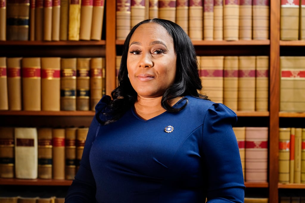 Fulton County District Attorney Fani Willis been investigating Trump since he called Georgia Secretary of State Brad Raffensperger to ask him to find just enough votes to beat Democrat Joe Biden. Photo: AP Fulton County District Attorney Fani Willis been investigating Trump since he called Georgia Secretary of State Brad Raffensperger to ask him to find just enough votes to beat Democrat Joe Biden. Photo: AP