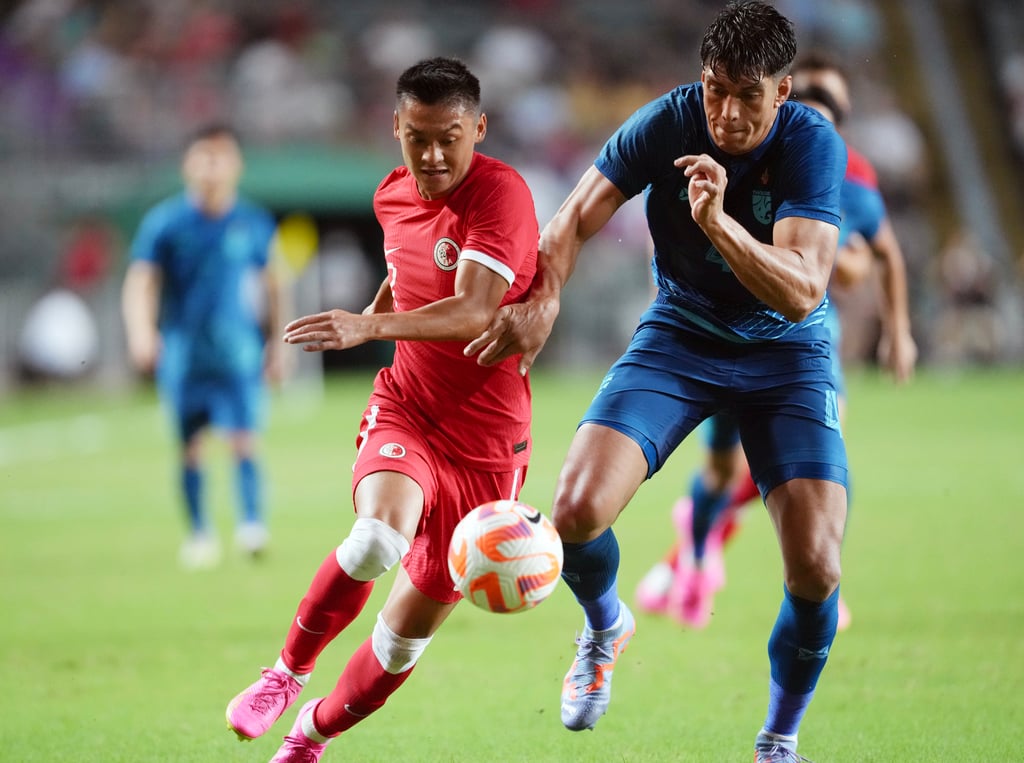 Hong Kong were defeated 1-0 by Thailand in their most recent friendly outing. Photo: Sam Tsang