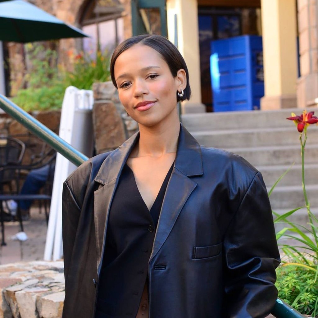 Taylor Russell is a rising star in her own right. Photo: @bonesandallfilm/Instagram