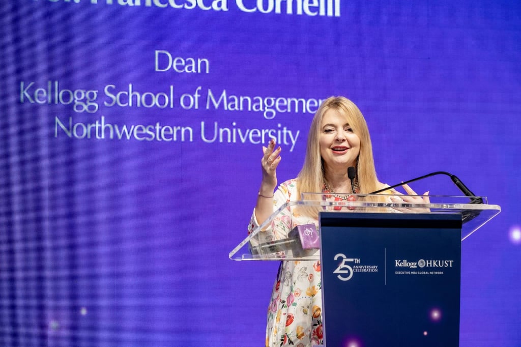 Professor Francesca Cornelli, dean of Kellogg School of Management, says the Kellogg-HKUST EMBA programme is constantly innovating in response to shifts in the global business landscape.