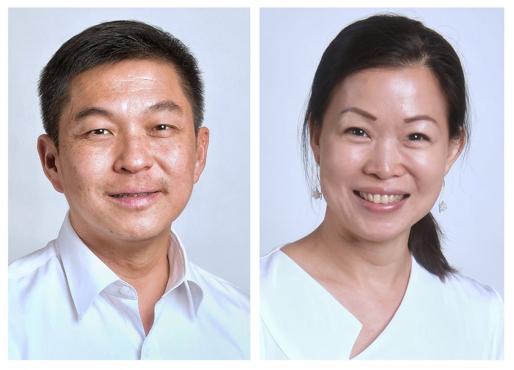 Former parliamentary speaker Tan Chuan-Jin and MP Cheng Li Hui. Photo: Lianhe Zaobao via Reuters