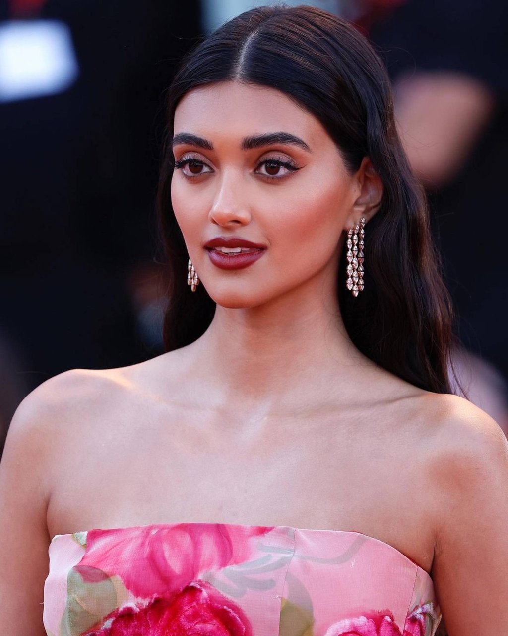 Neelam Gill wearing vintage Giorgio Armani at the Venice Film Festival in September 2022. Photo: @neelamkg/Instagram