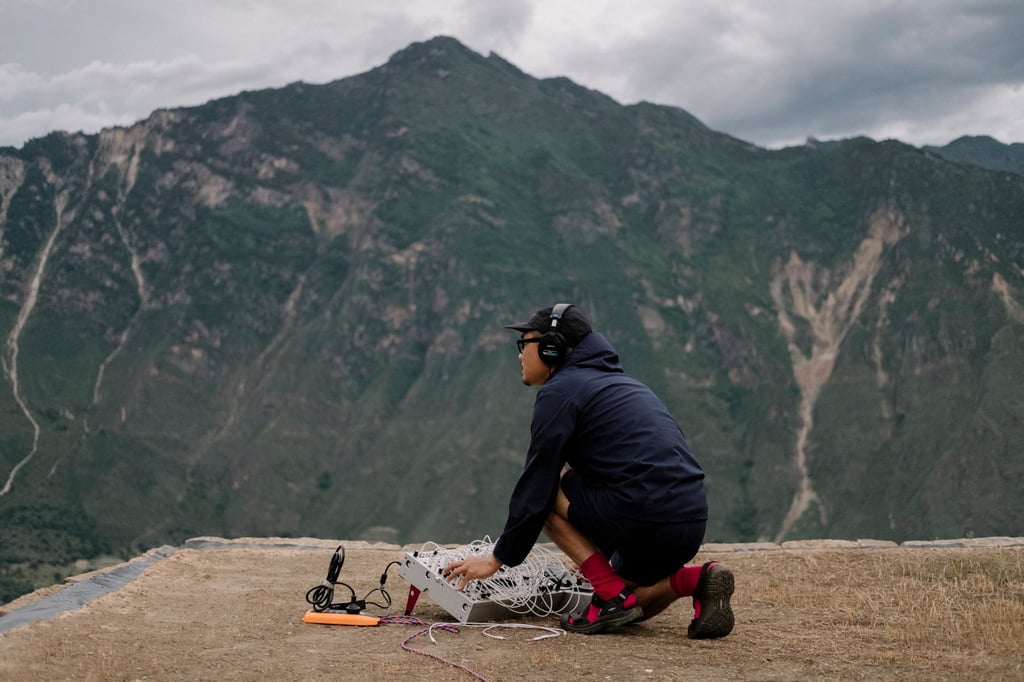 Guangzhou-born Mafmadmaf is a composer who uses field recordings to create soundscapes. Photo: courtesy of MAMF