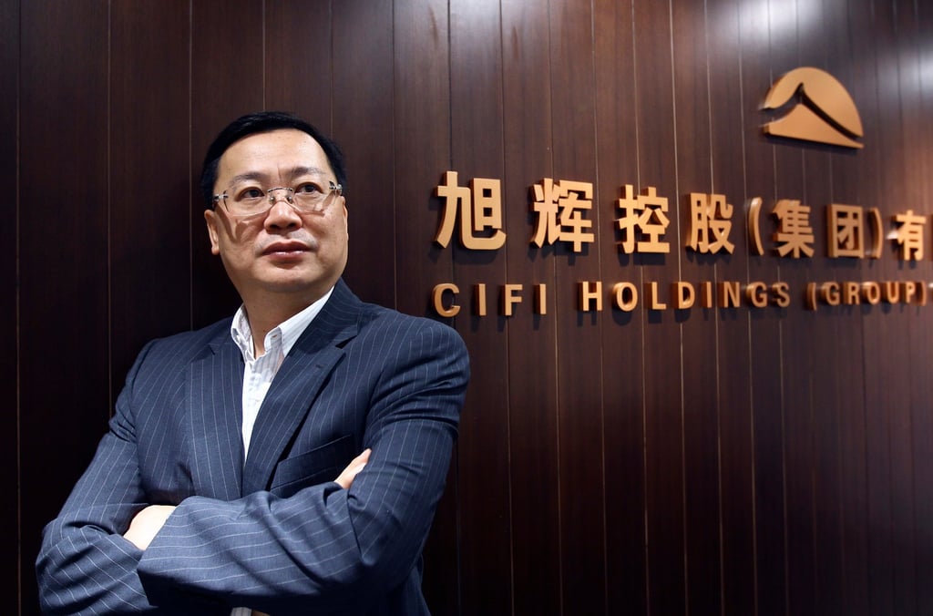 Lin Zhong, chairman of Cifi Holdings (Group), pictured in January 2014. Photo: Jonathan Wong