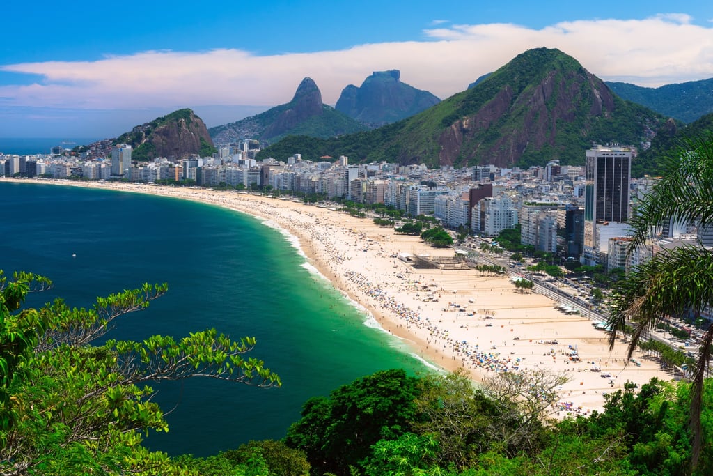 Copacabana beach in Rio de Janeiro, Brazil. Photo: Shutterstock