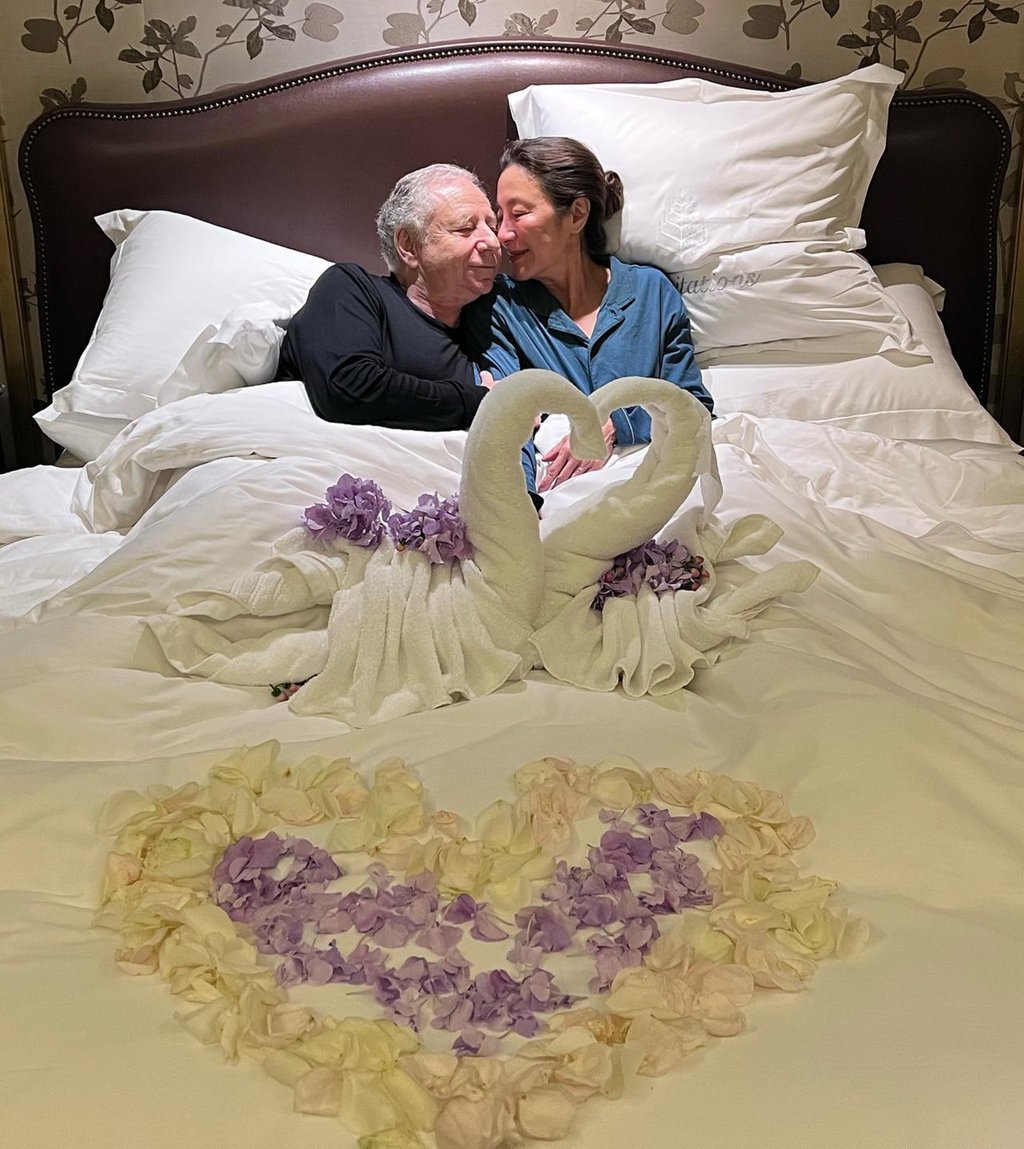 Michelle Yeoh and Jean Todt have been together for 19 years. Photo: Michelle Yeoh/Facebook
