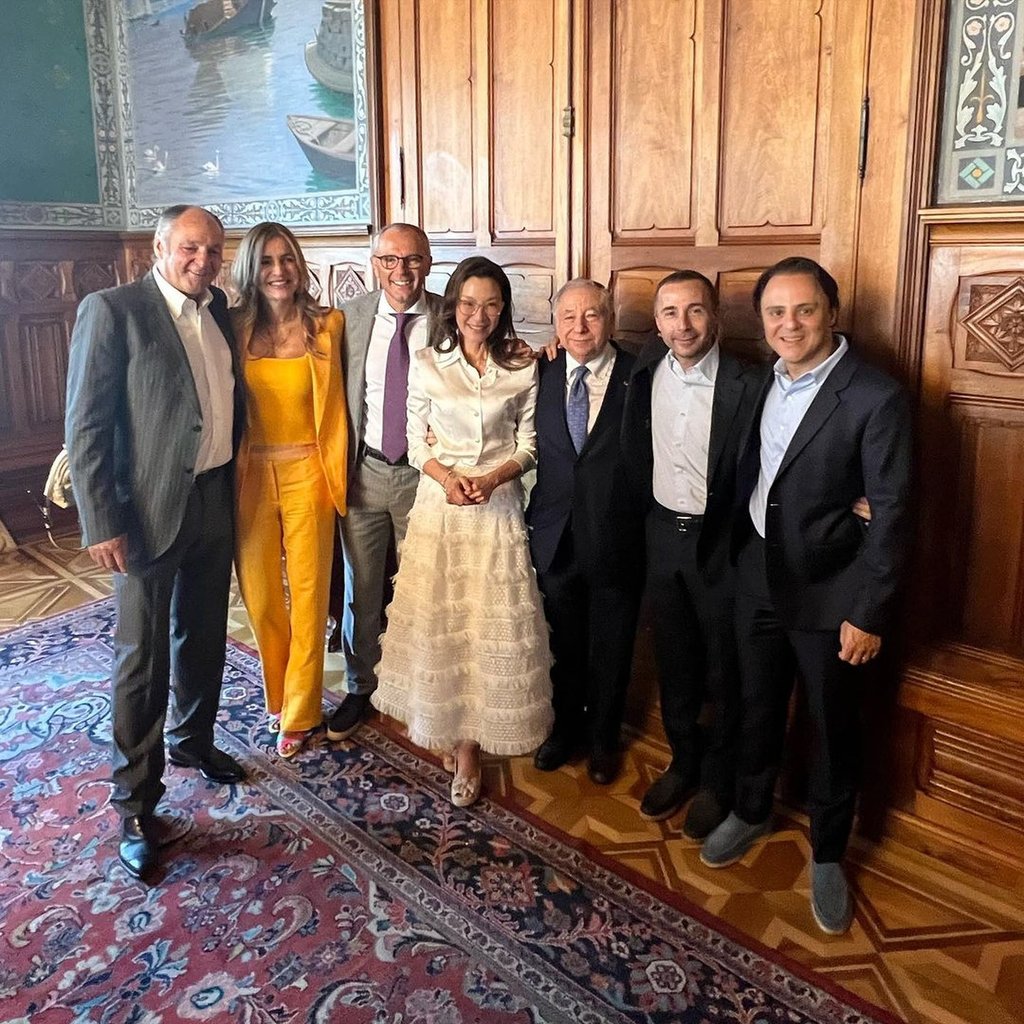 Michelle Yeoh, the first Asian woman who won an Oscar for best actress in 2022, finally got married in Switzerland to her long-time fiancé Jean Todt. Photo: @massafelipe/Instagram