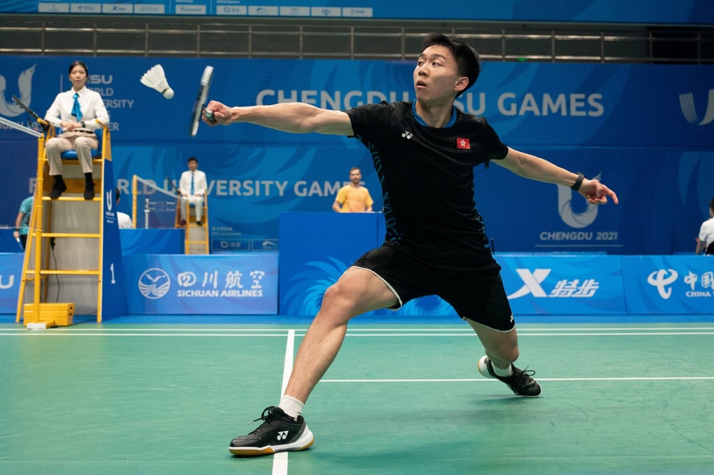 Ko Shing-hei is the first player to win a badminton medal for Hong Kong at the University Games. Photo: Handout Ko Shing-hei is the first player to win a badminton medal for Hong Kong at the University Games. Photo: Handout