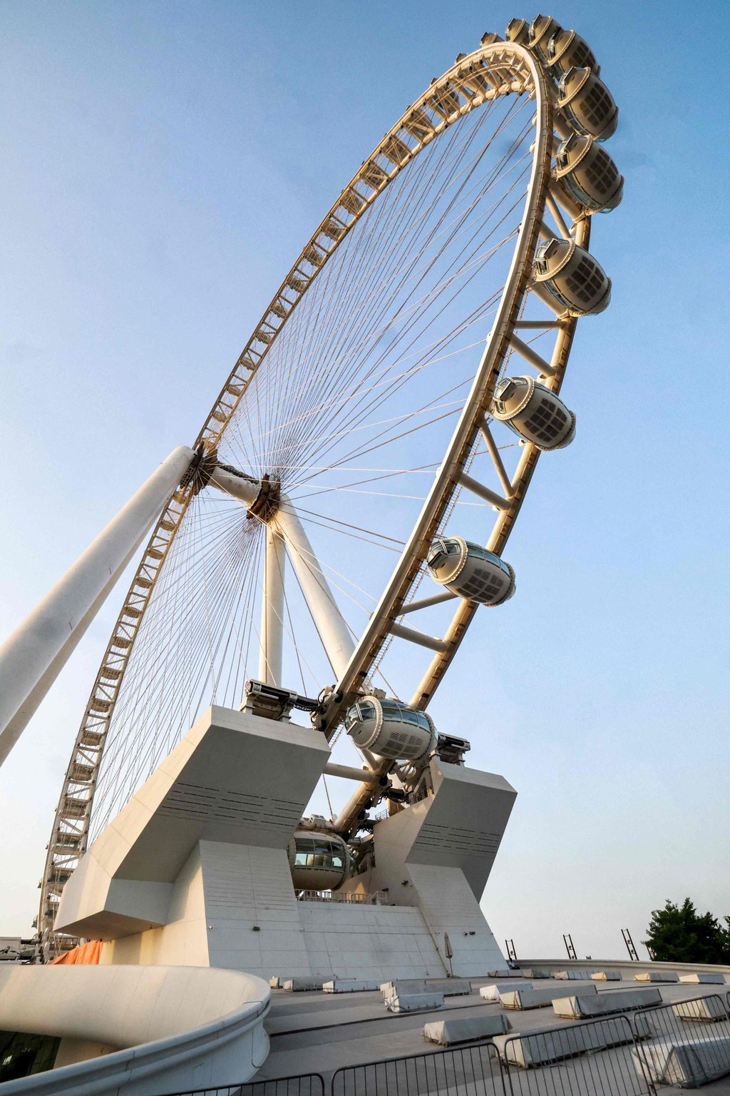 The wheel was supposed to close for just a month. Photo: AFP The wheel was supposed to close for just a month. Photo: AFP