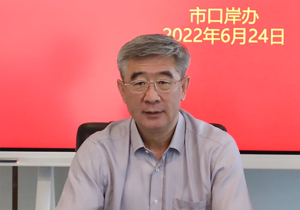 Wang Gang, chief of the Shenzhen Exit and Entry Port Office, has said work for immigration officials will not change significantly but processing times will improve. Photo: Handout Wang Gang, chief of the Shenzhen Exit and Entry Port Office, has said work for immigration officials will not change significantly but processing times will improve. Photo: Handout