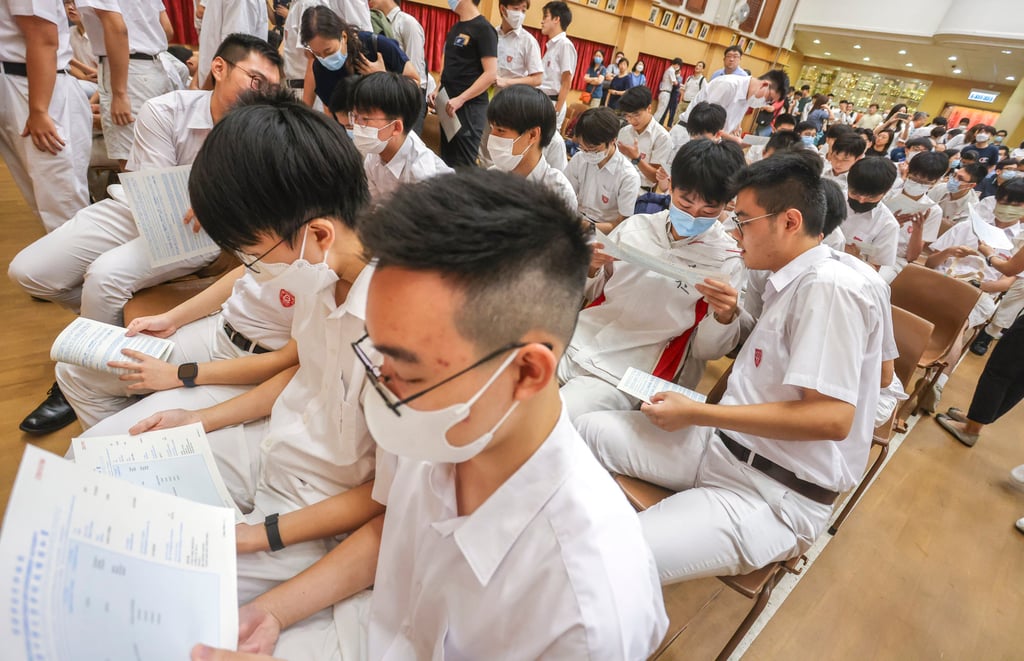 The admission rate for bachelor’s degree programmes through Jupas was 39.6 per cent this year. Photo: Jonathan Wong