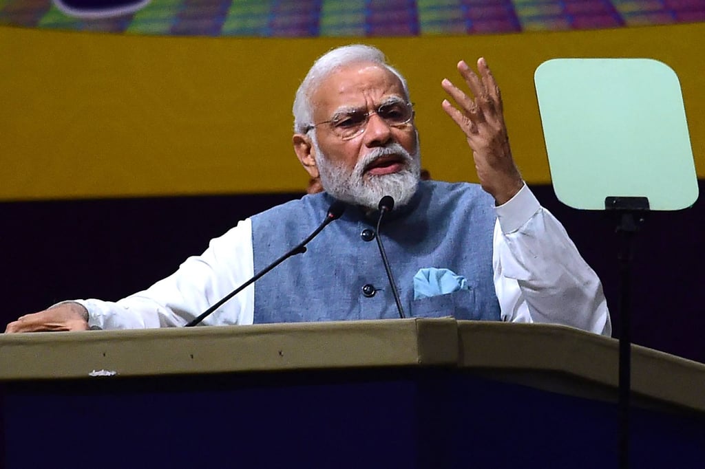 Indian Prime Minister Narendra Modi has been criticised for not responding more strongly to the violence in Manipur state. Photo: AFP
