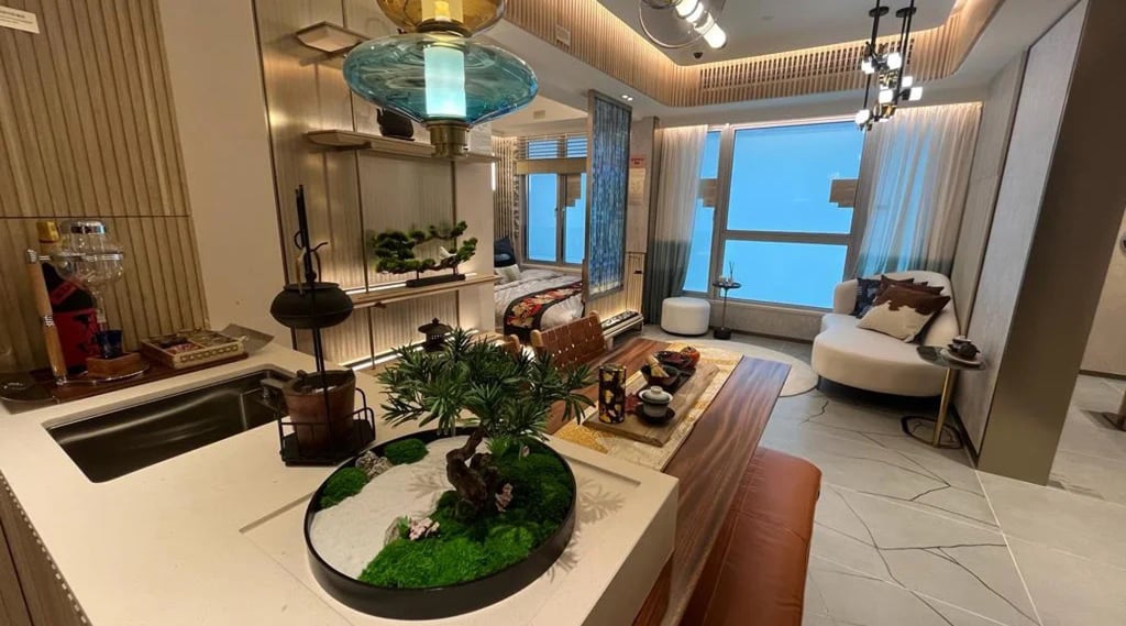 A view of a showroom of Coast Line by CK Asset Holdings. Photo: CK Asset
