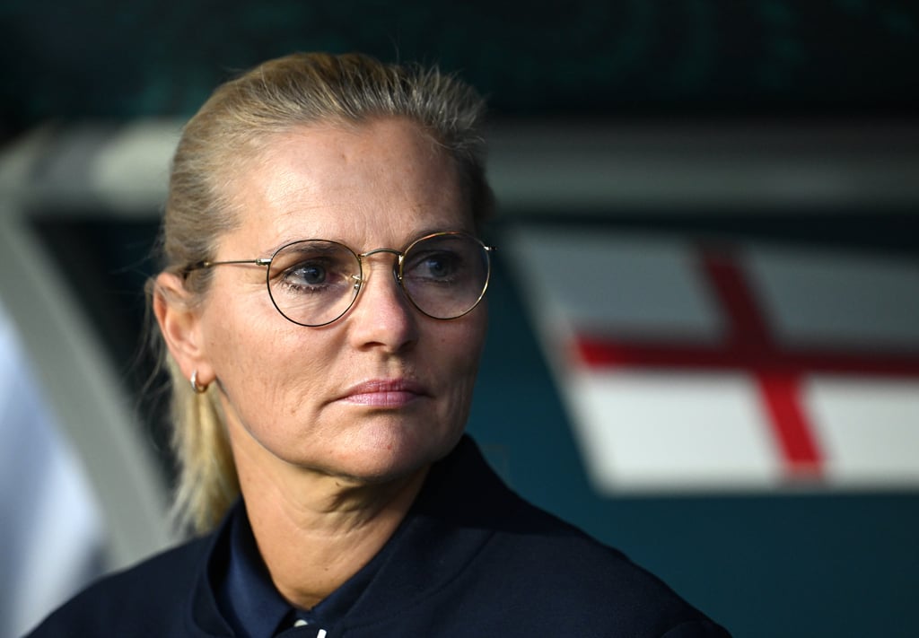 Sarina Wiegman of England is the lone female coach left in the quarter-finals at the Women’s World Cup. Photo: Xinhua