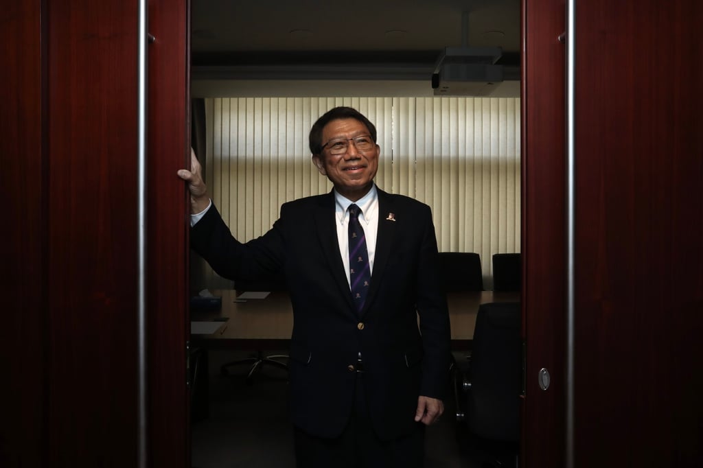 Rocky Tuan came under fire during the social unrest in 2019, when he was accused of being too sympathetic to student protesters. Photo: Jonathan Wong Rocky Tuan came under fire during the social unrest in 2019, when he was accused of being too sympathetic to student protesters. Photo: Jonathan Wong