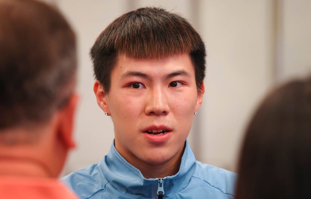 Lee Cheuk-yiu, at the 2023 Victor Hong Kong Open press conference at The Mira. Photo: Jonathan Wong