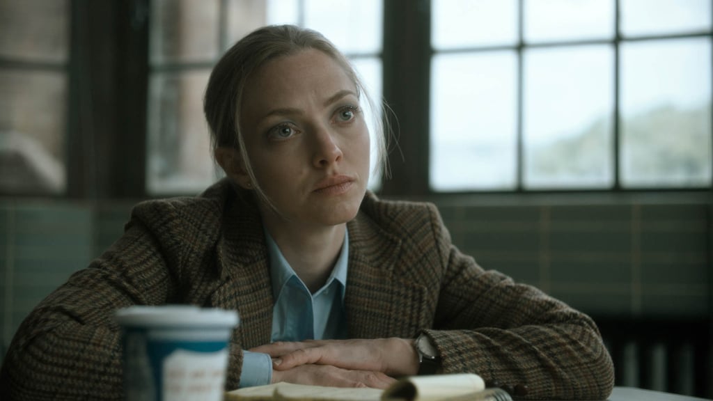 Amanda Seyfried in a still from “The Crowded Room”. Photo: Apple TV Amanda Seyfried in a still from “The Crowded Room”. Photo: Apple TV