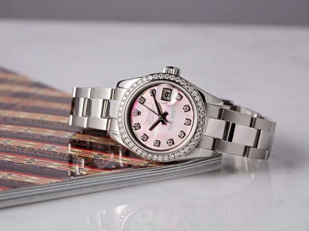 The Rolex Lady-Datejust is popular with the women of Silicon Valley Photo: Handout