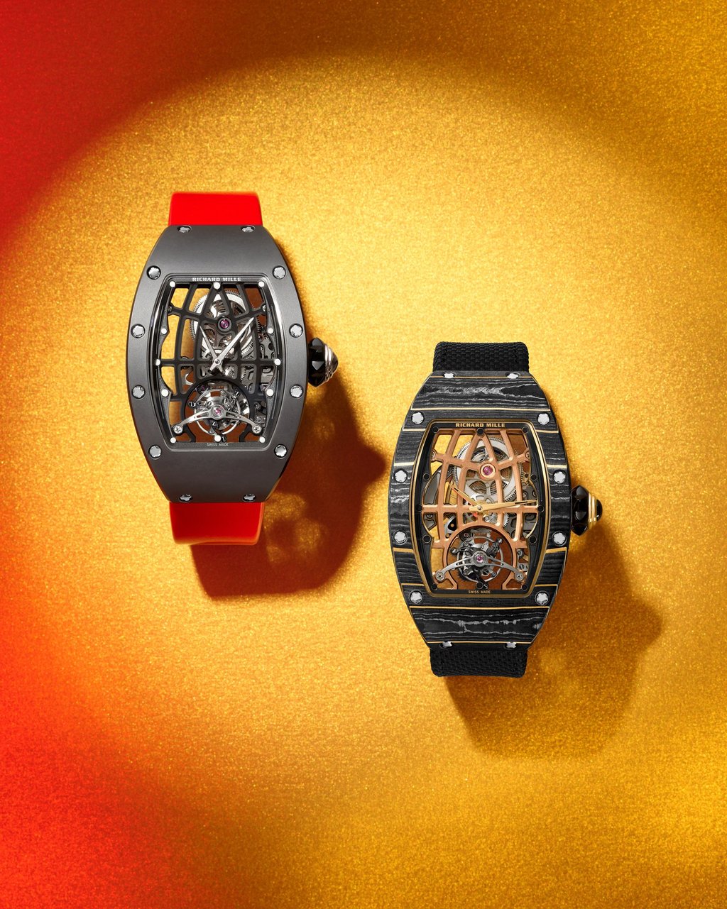 Richard Mille 74-01 and 74-02. Photo: Richard Mille