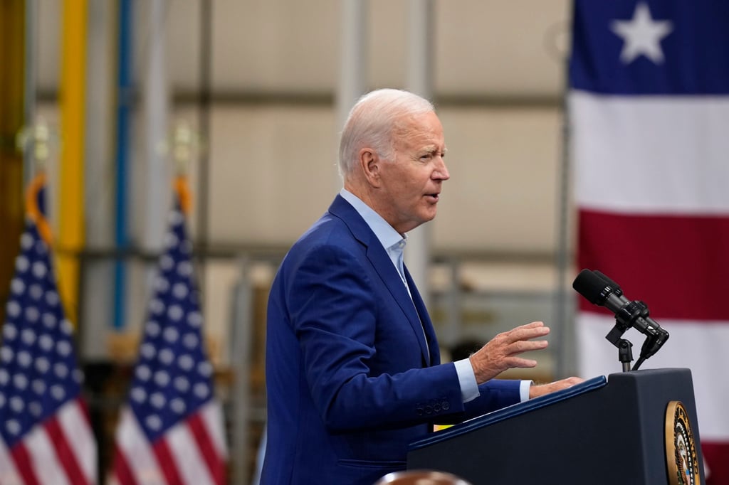 US President Joe Biden issued on August 9, 2023, an executive order targeting three tech sectors in China, which it described as developing and exploiting “sensitive or advanced technologies and products critical for military, intelligence, surveillance or cyber-enabled capabilities”. Photo: AP