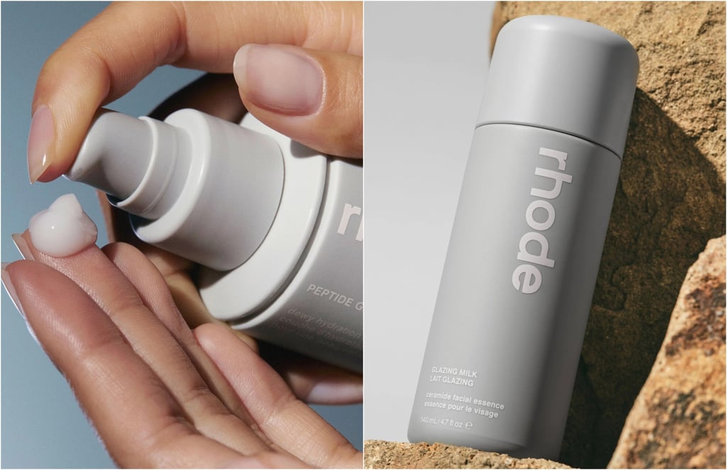 Rhode Skin Peptide Glazing Fluid and Glazing Milk. Photos: Rhode Rhode Skin Peptide Glazing Fluid and Glazing Milk. Photos: Rhode