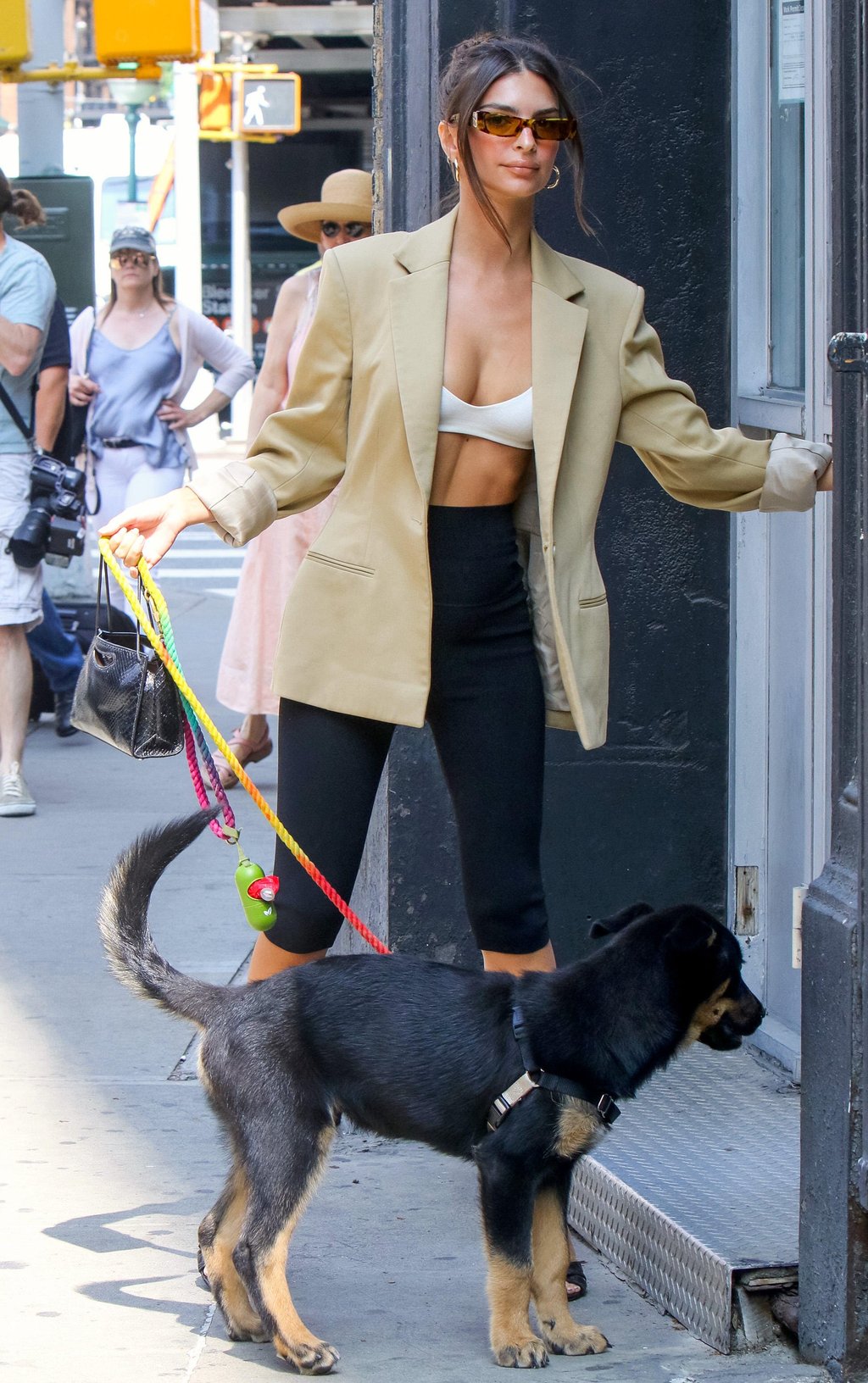 Emily Ratajkowski in New York City, in July 2019. Photo: Getty Images Emily Ratajkowski in New York City, in July 2019. Photo: Getty Images