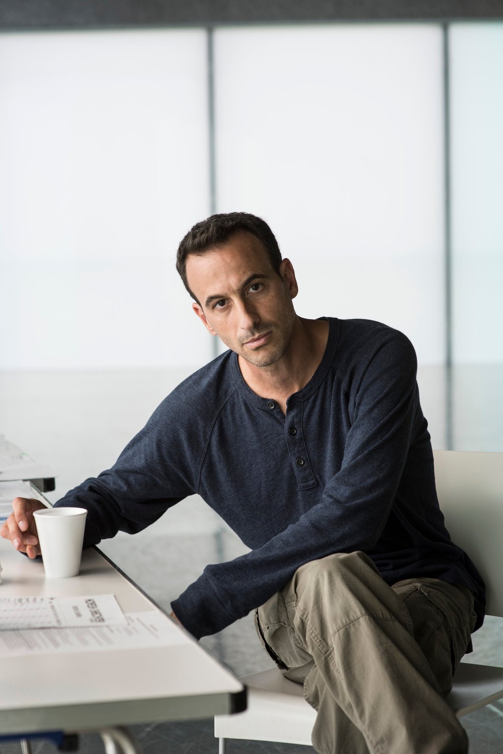 Acclaimed choreographer and composer Hofesh Shechter, who created Double Murder, says he strives to make performing arts pieces that touch on complex issues. Photo: Hugo Glendinning