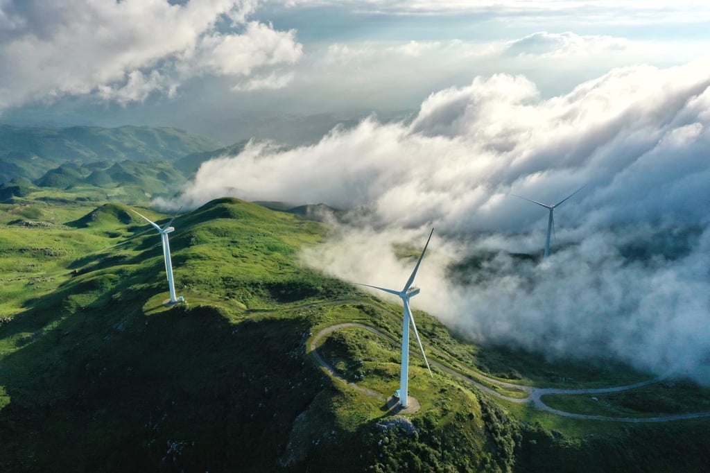 China is the world’s largest manufacturer of wind energy components. Photo: Xinhua China is the world’s largest manufacturer of wind energy components. Photo: Xinhua