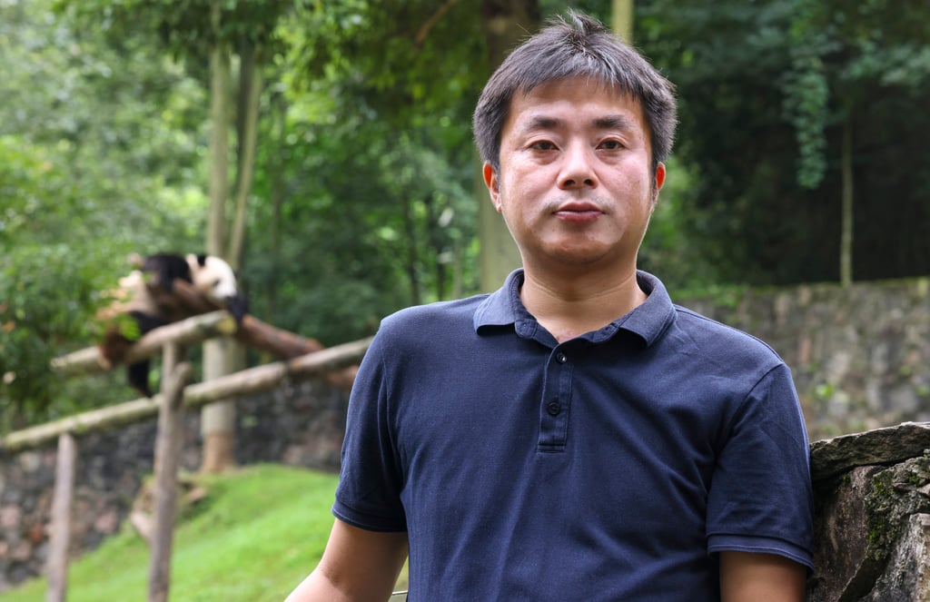 Huang Shan says the Dujiangyan centre and Ocean Park have exchanged knowledge for years. Photo: May Tse Huang Shan says the Dujiangyan centre and Ocean Park have exchanged knowledge for years. Photo: May Tse