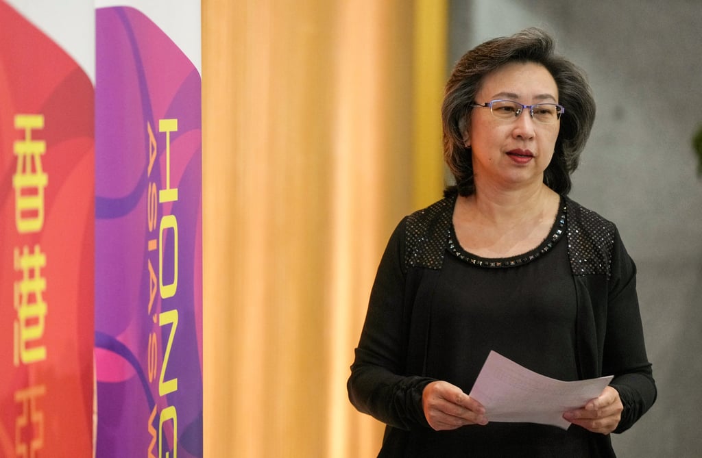 Secretary for the Civil Service Ingrid Yeung says she hopes underperforming civil servants will wake up and do better. Photo: Elson Li Secretary for the Civil Service Ingrid Yeung says she hopes underperforming civil servants will wake up and do better. Photo: Elson Li